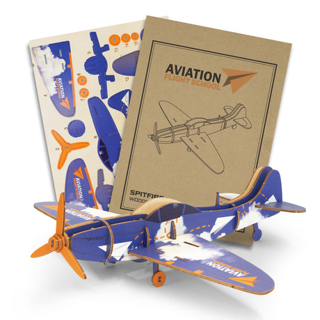 BRANDCRAFT Spitfire Wooden Model - Main