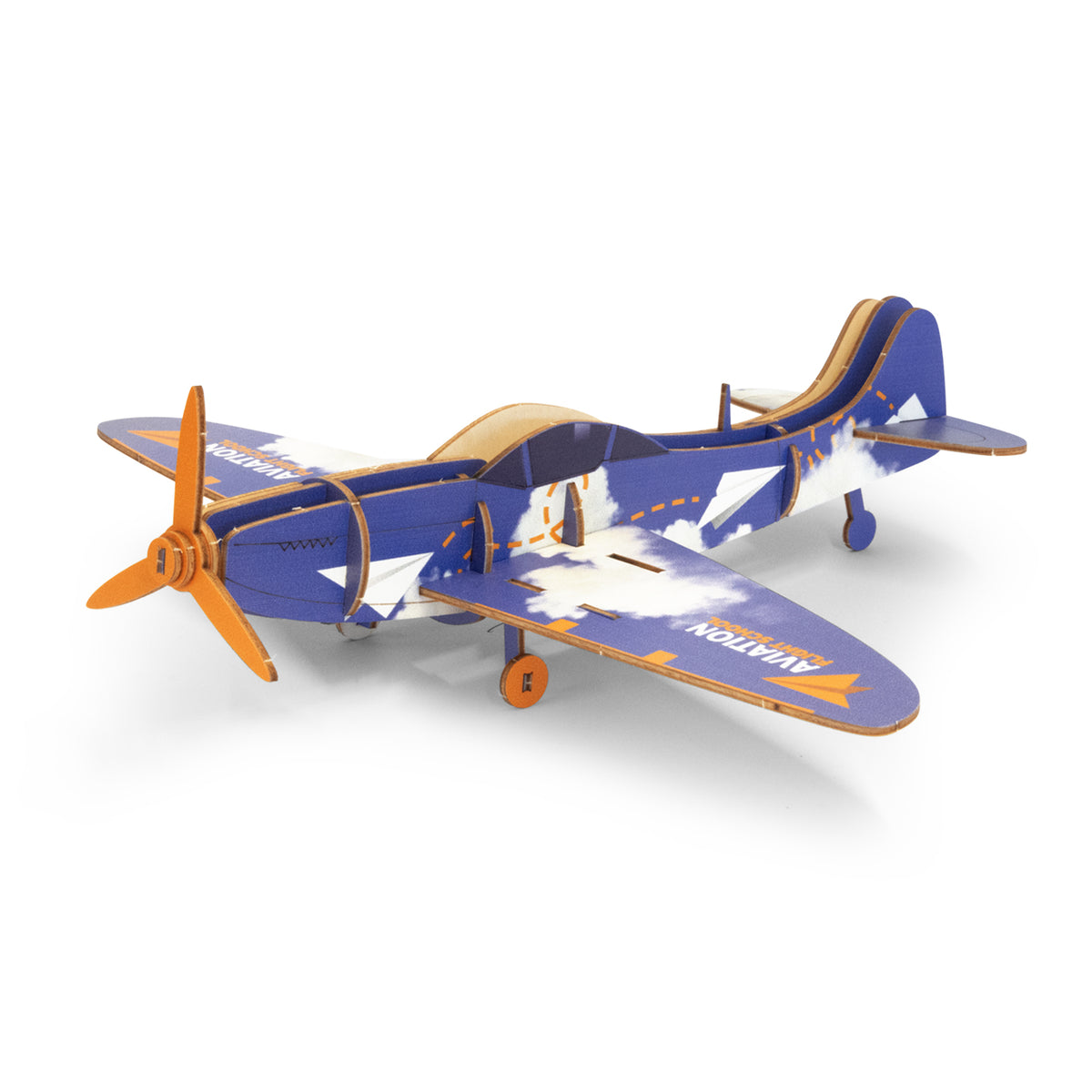 BRANDCRAFT Spitfire Wooden Model - Left Side