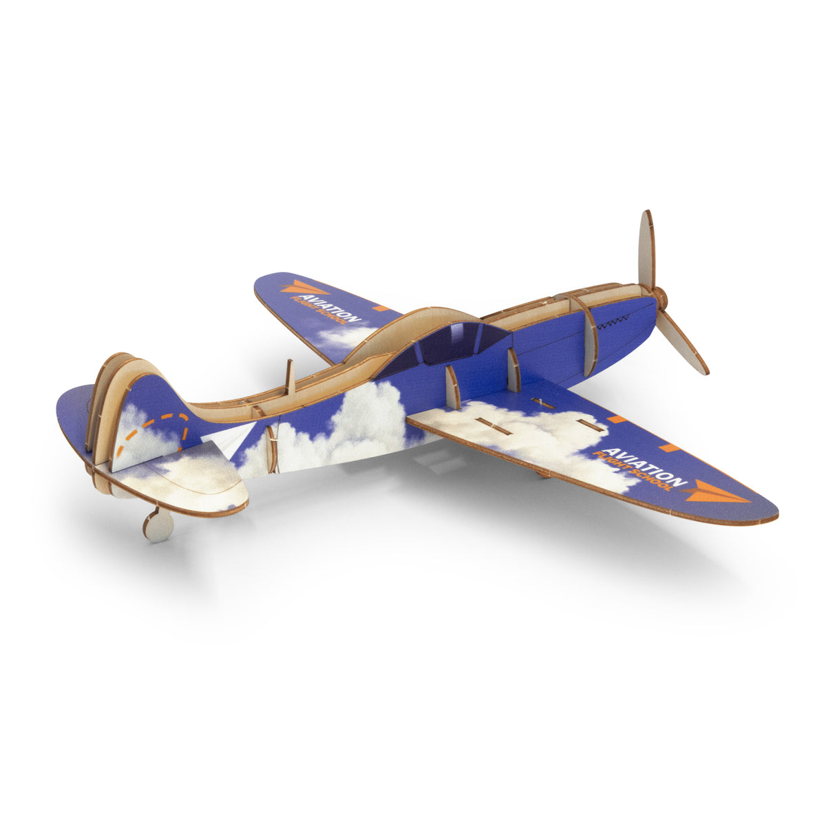 BRANDCRAFT Spitfire Wooden Model - Right Side