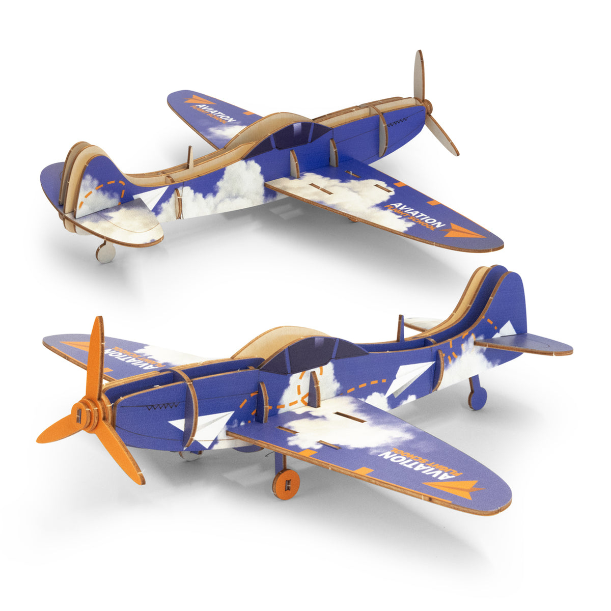 BRANDCRAFT Spitfire Wooden Model - Assembled