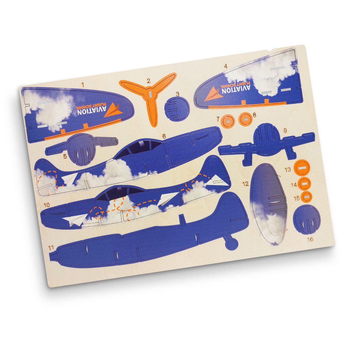 BRANDCRAFT Spitfire Wooden Model - Direct Digital