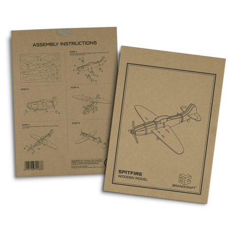 BRANDCRAFT Spitfire Wooden Model - Sleeve