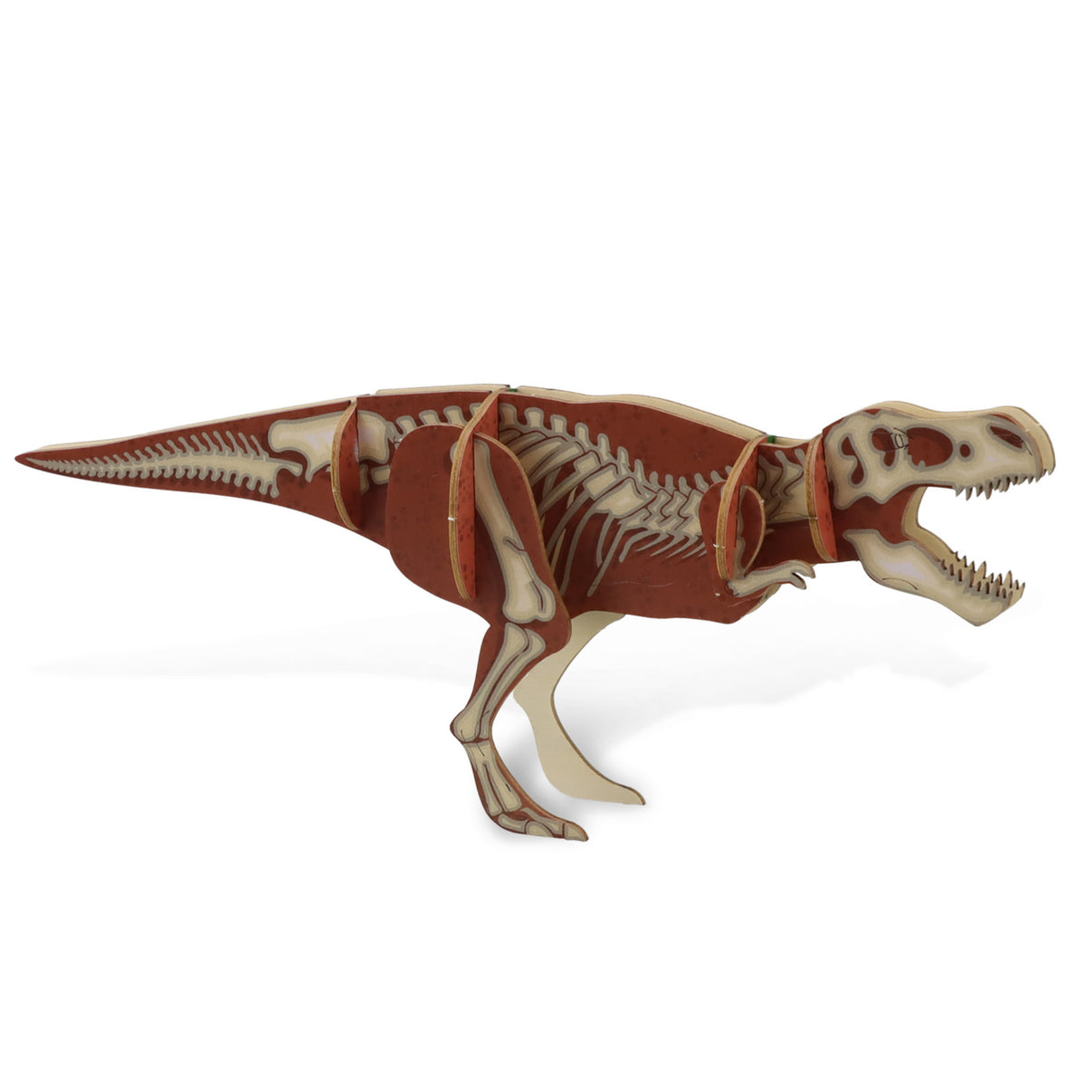 BRANDCRAFT Tyrannosaurus Rex Wooden Model - Right Side