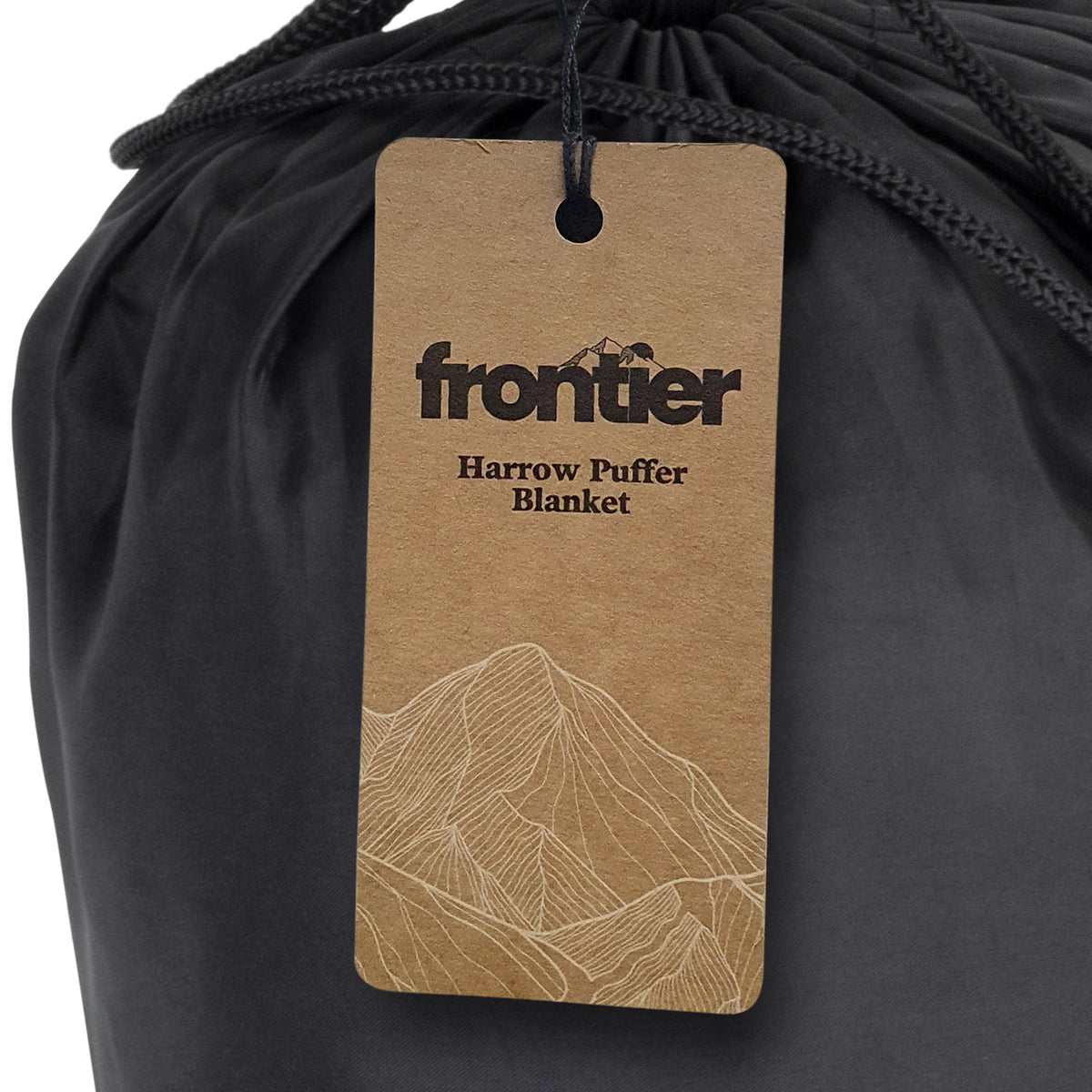 Frontier Harrow Puffer Blanket - Detail