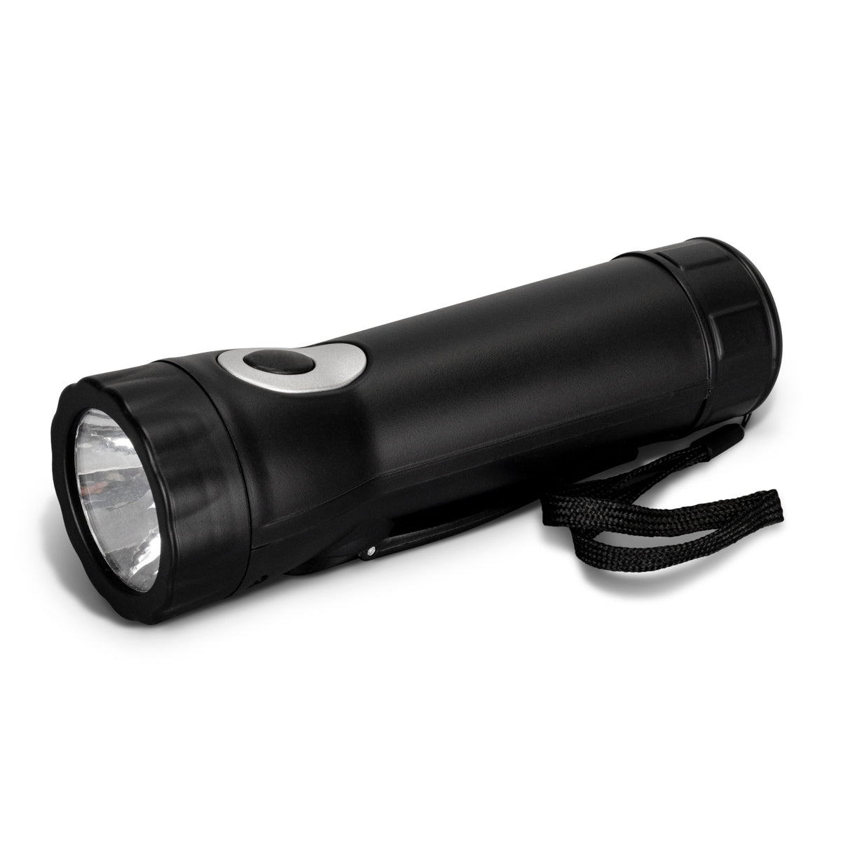 Dynamo Rechargeable Torch - Black