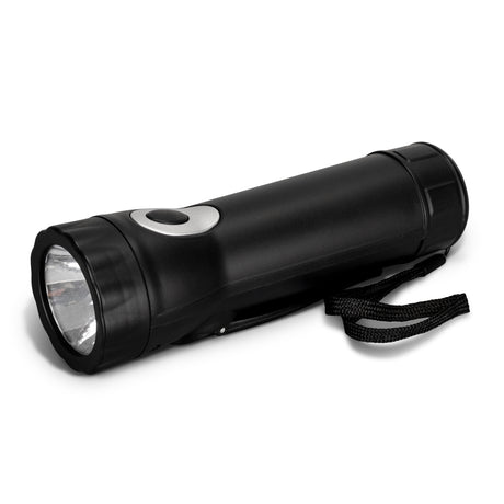 Dynamo Rechargeable Torch - Black