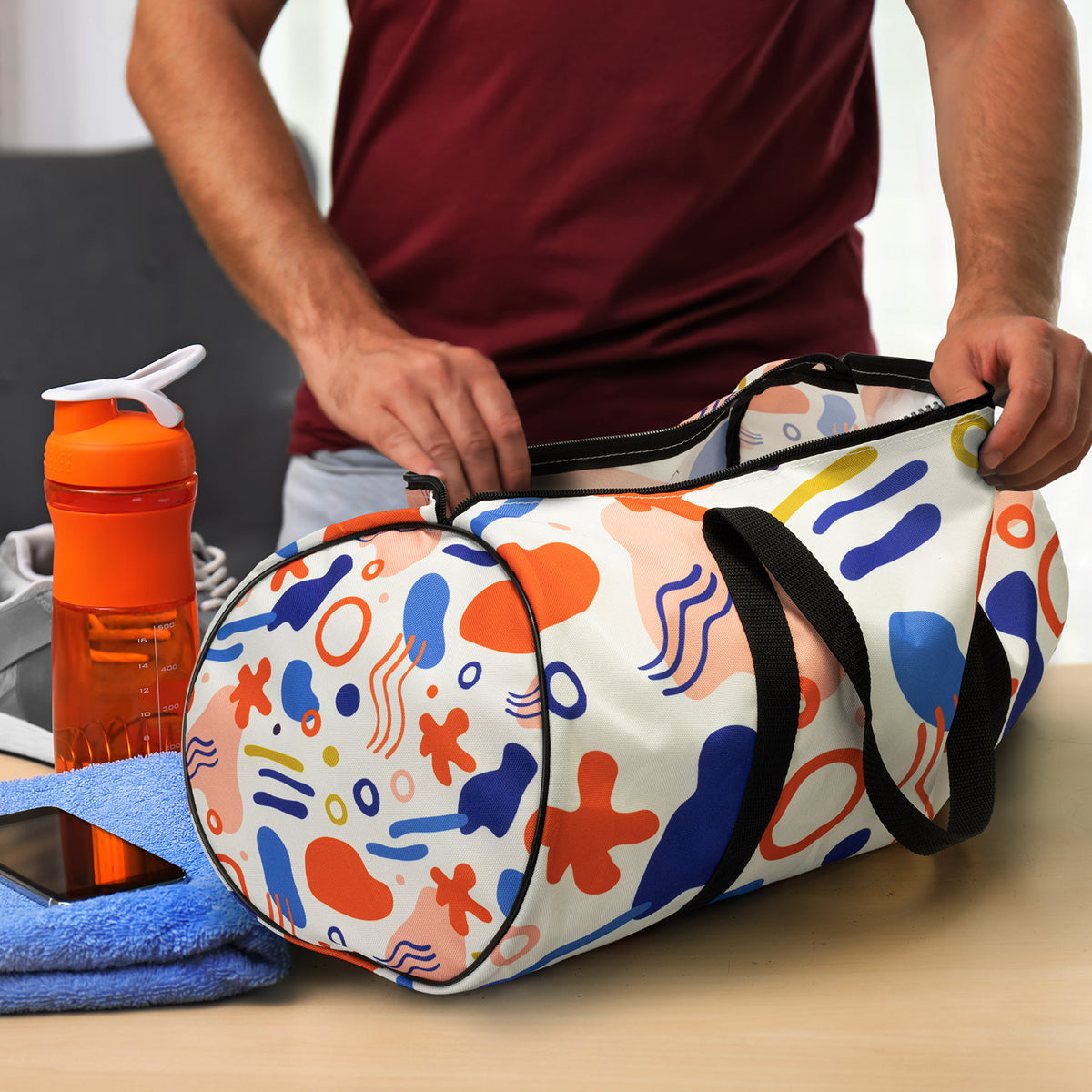 Dalton Duffle Bag - Full Colour - Feature