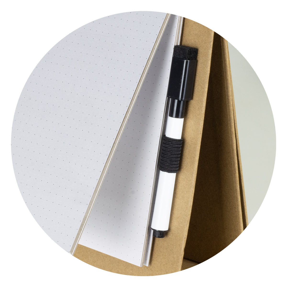 Desk Whiteboard Notebook - Detail