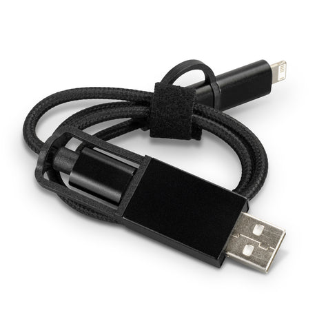 Braided Charging Cable - Black