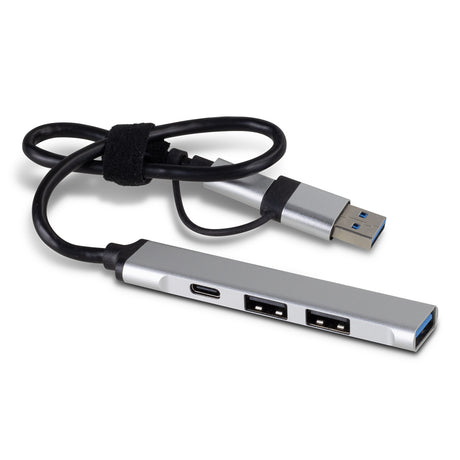 Megabyte USB Hub - Silver
