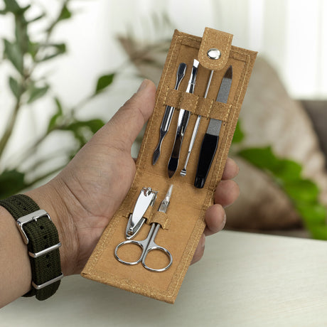 Cork Manicure Set - Feature