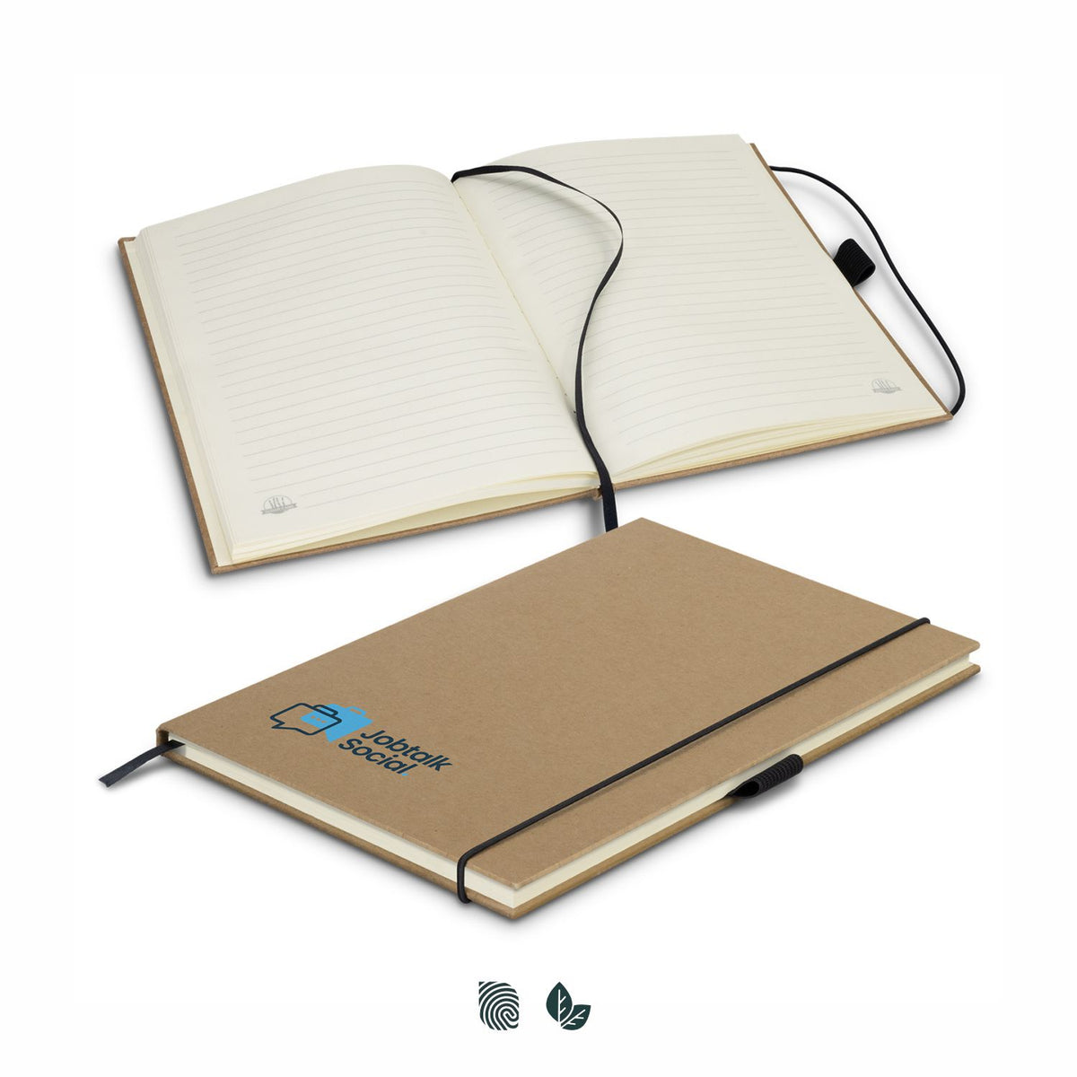 Sugarcane Paper Hard Cover Notebook - Impact Aware