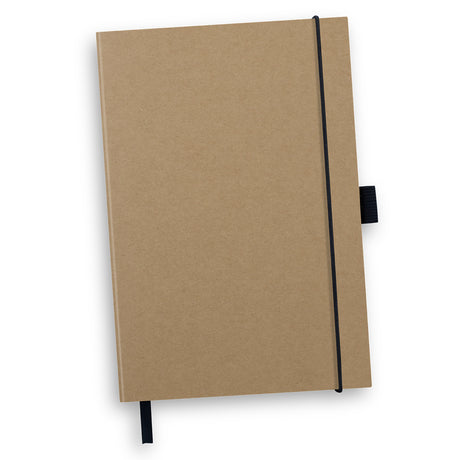Sugarcane Paper Hard Cover Notebook - Natural