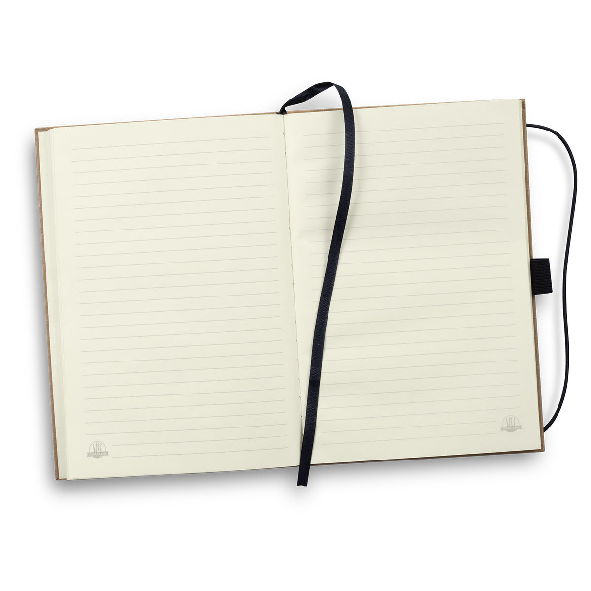 Sugarcane Paper Hard Cover Notebook - Inside