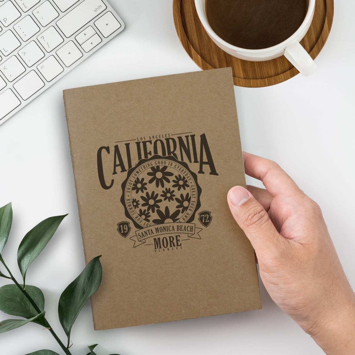Sugarcane Paper Soft Cover Notebook - Feature
