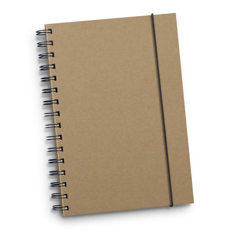 Sugarcane Paper Spiral Notebook - Natural