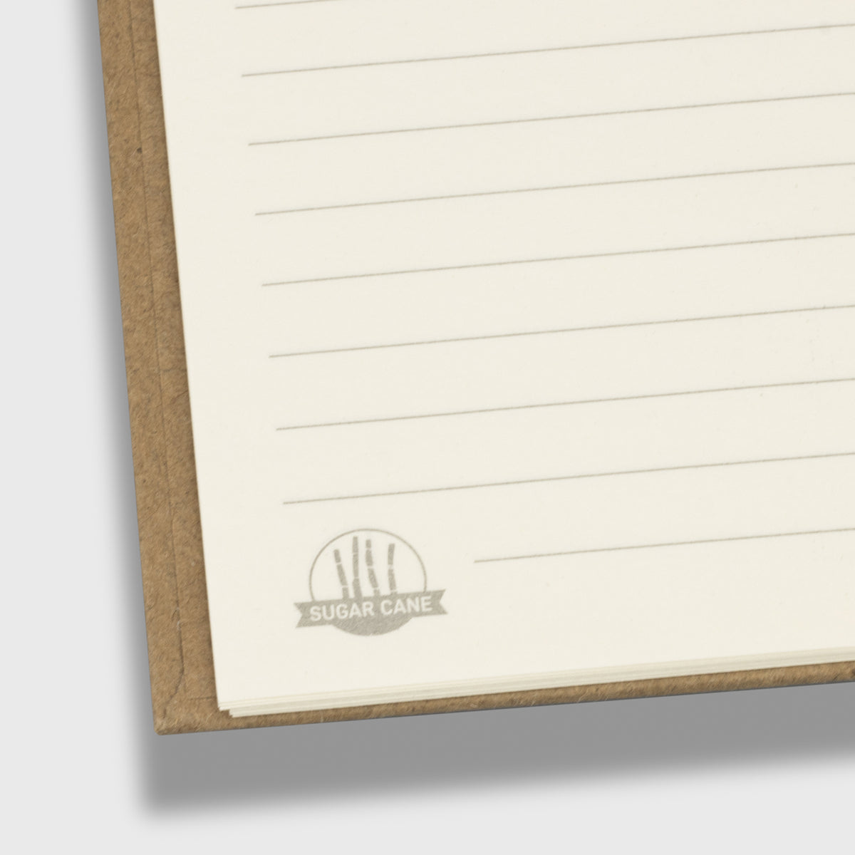 Sugarcane Paper Spiral Notebook - Detail