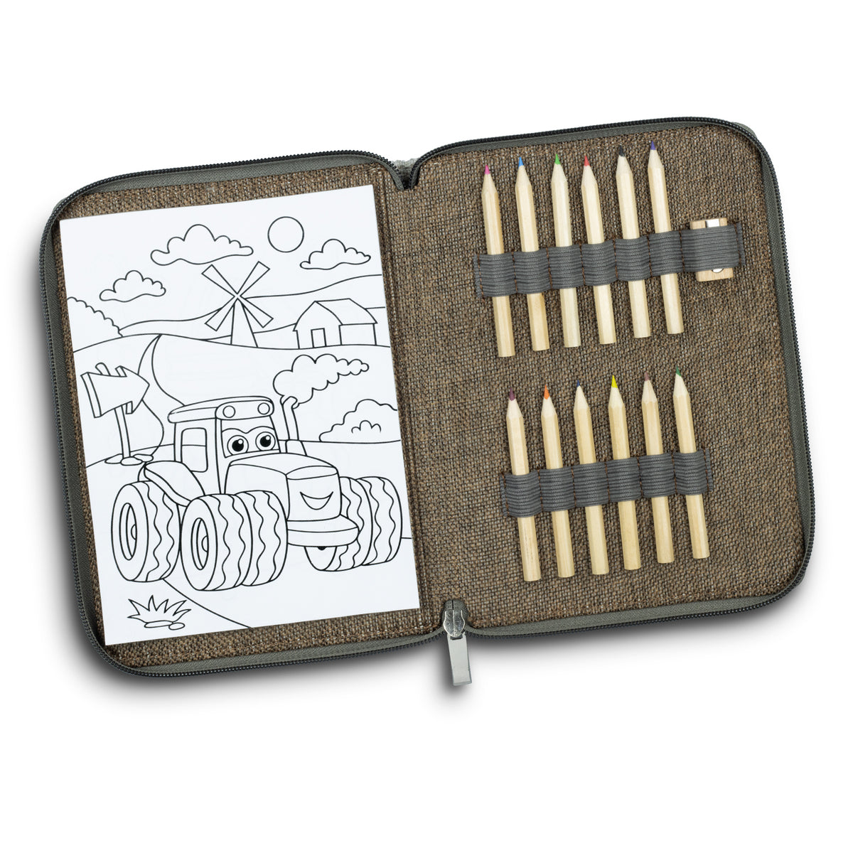 Mona Portable Drawing Set - Inside