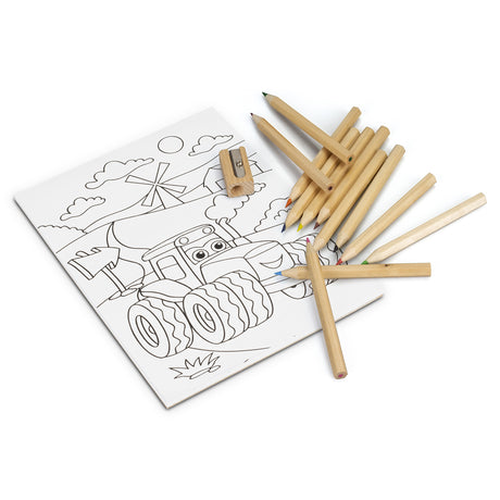 Mona Portable Drawing Set - Paper & Pencils