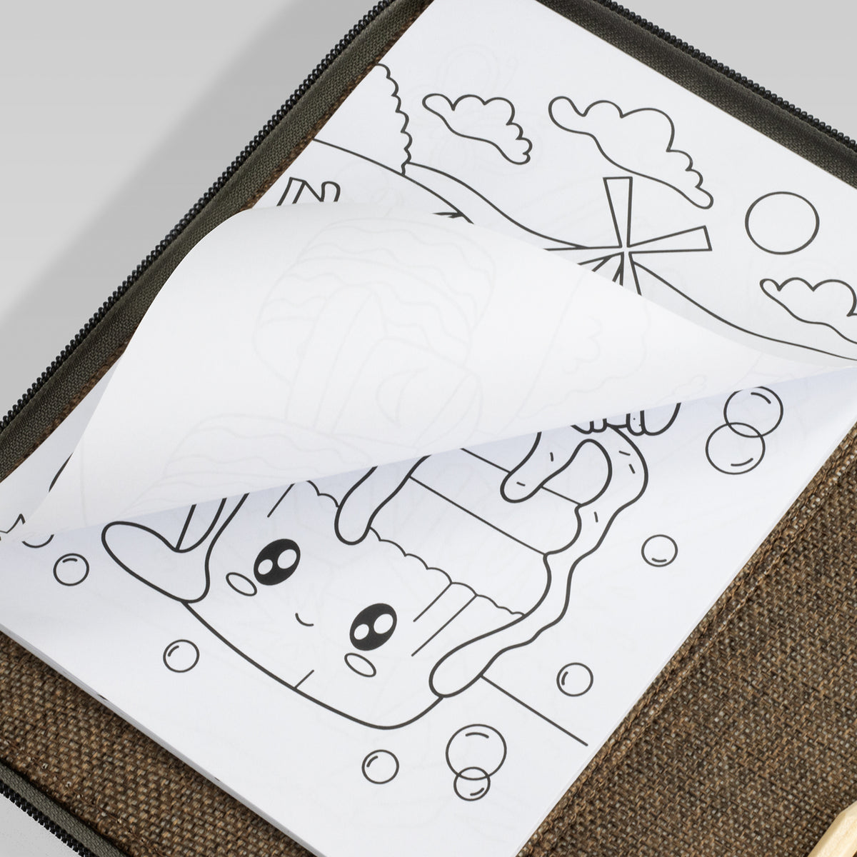 Mona Portable Drawing Set - Colouring Pages