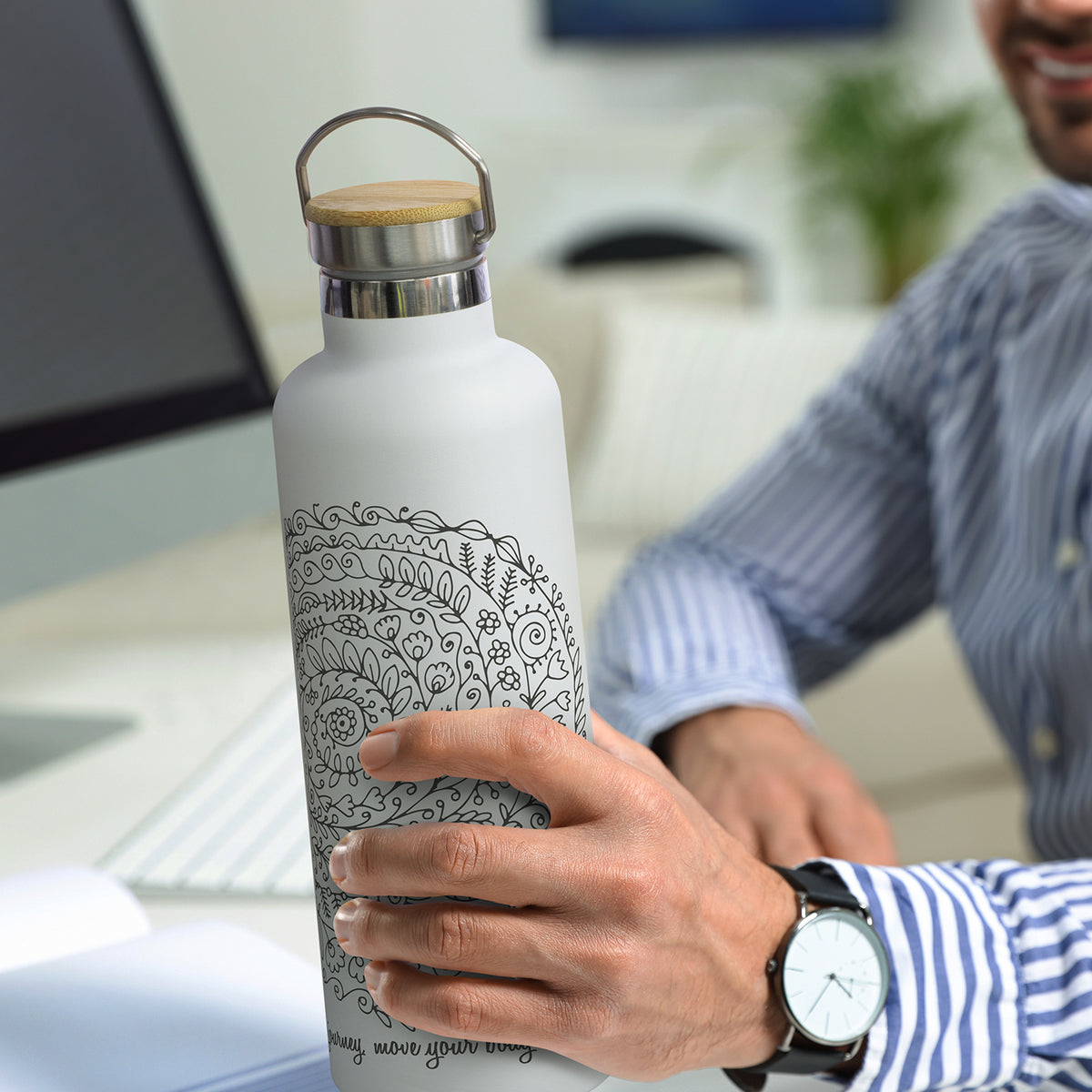 Nomad Deco Vacuum Bottle - 1L - Feature