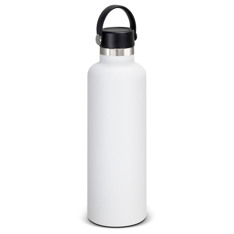 Nomad Vacuum Bottle 1L - Carry Lid - White
