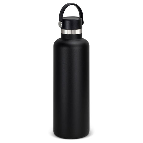 Nomad Vacuum Bottle 1L - Carry Lid - Black