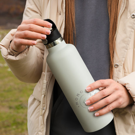 Nomad Vacuum Bottle 1L - Carry Lid - Feature
