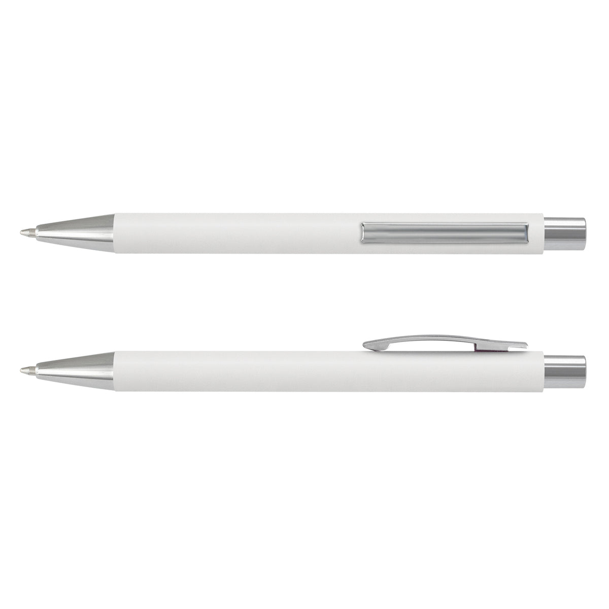 Lancer Matte Finish Pen - White