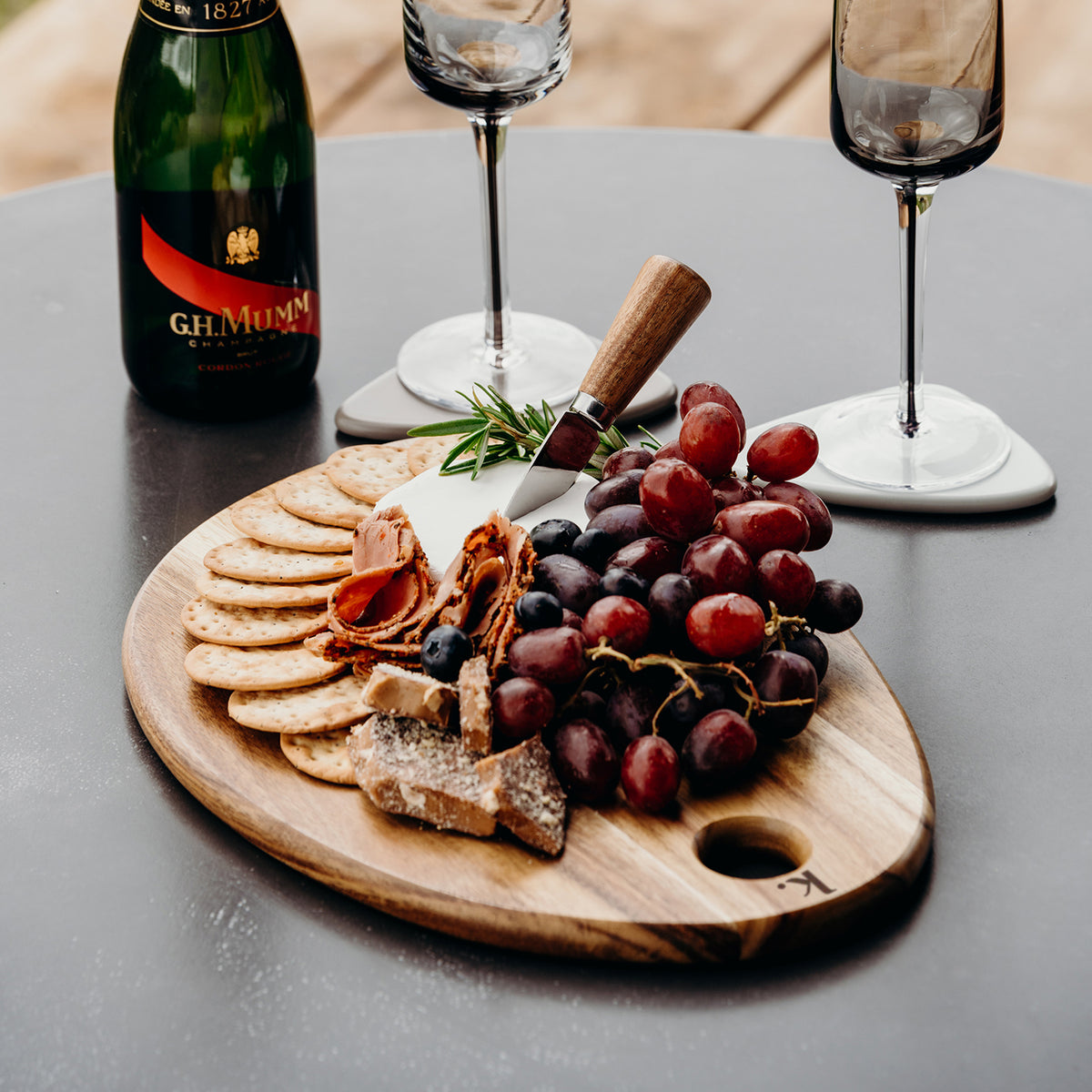 Keepsake Pebble Serving Board - Feature