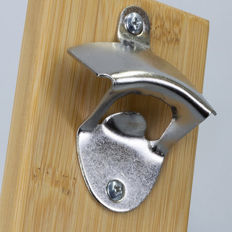 NATURA Bamboo Fridge Bottle Opener - Detail