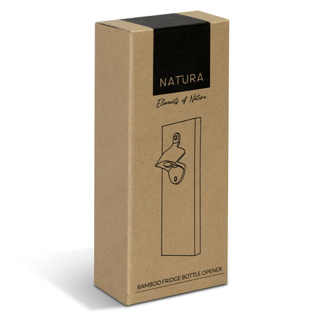NATURA Bamboo Fridge Bottle Opener - Gift Box