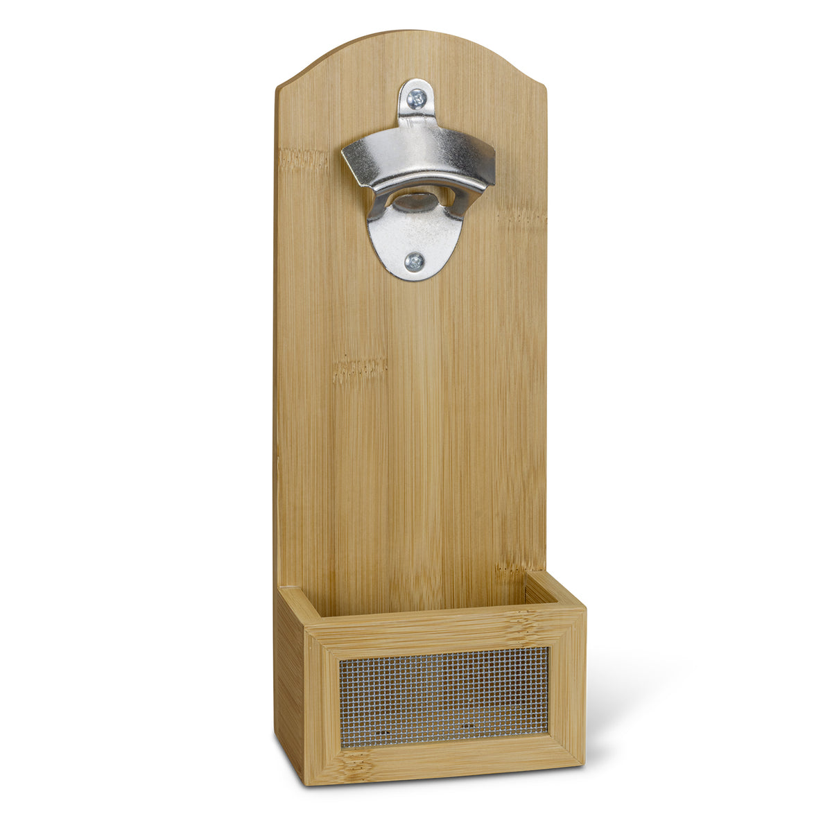 NATURA Bamboo Wall Mounted Bottle Opener - Natural