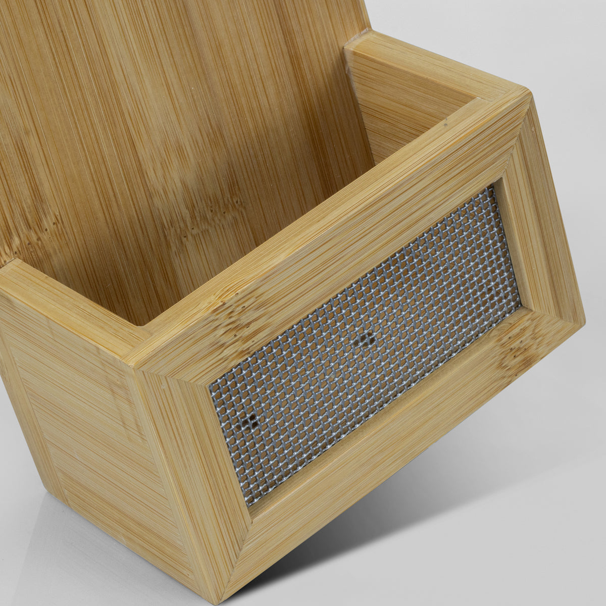 NATURA Bamboo Wall Mounted Bottle Opener - Detail