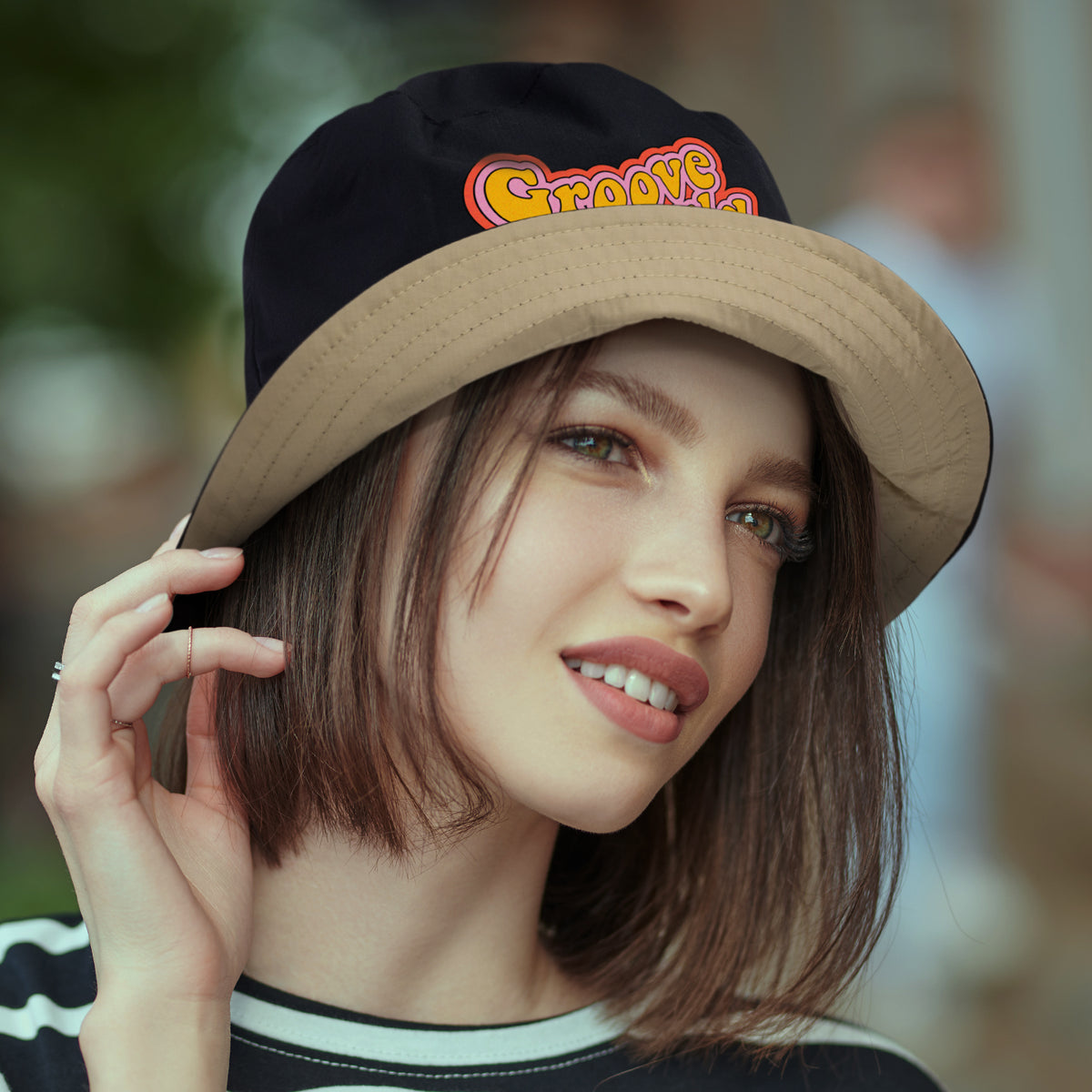 Reversible Ripstop Bucket Hat - Feature