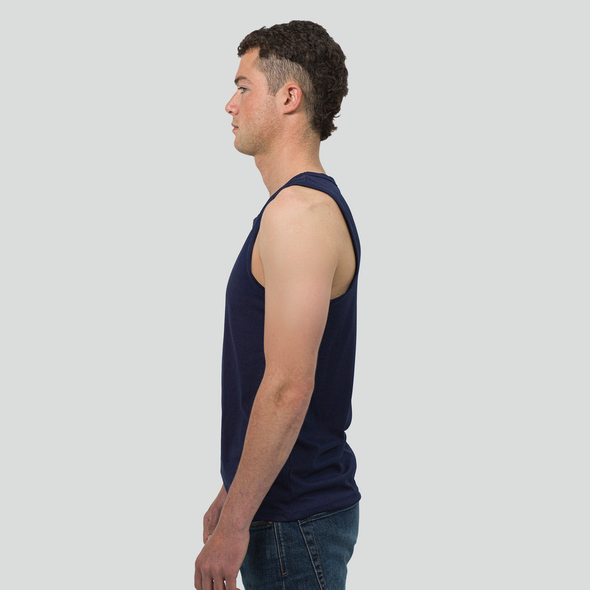 TRENDSWEAR Agility Mens Sports Tank Top - Side