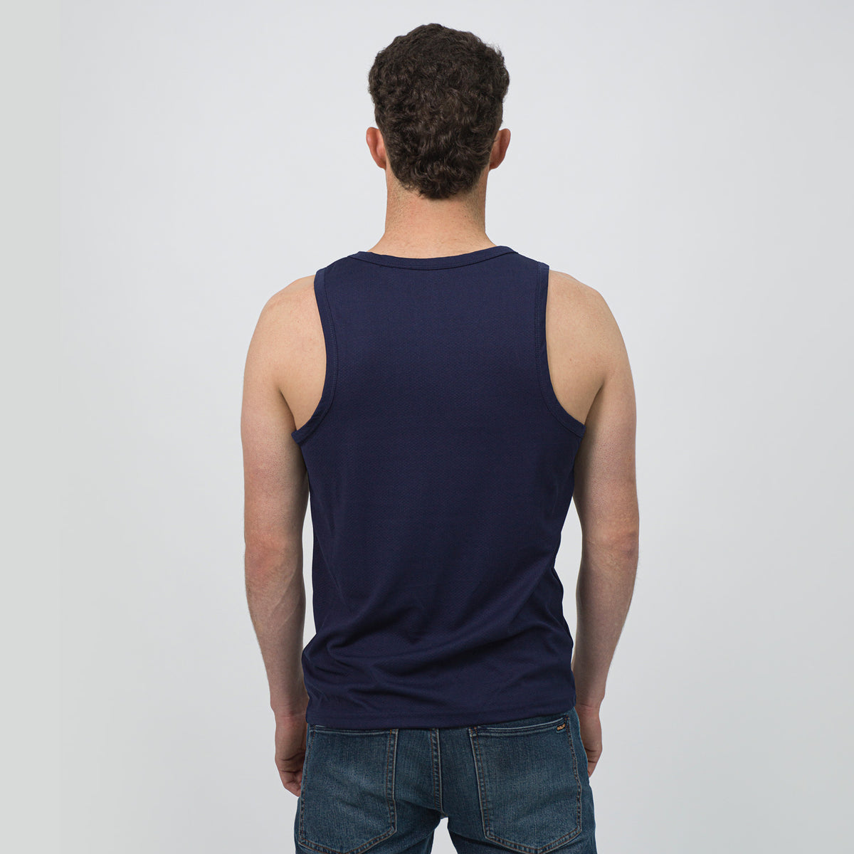 TRENDSWEAR Agility Mens Sports Tank Top - Back