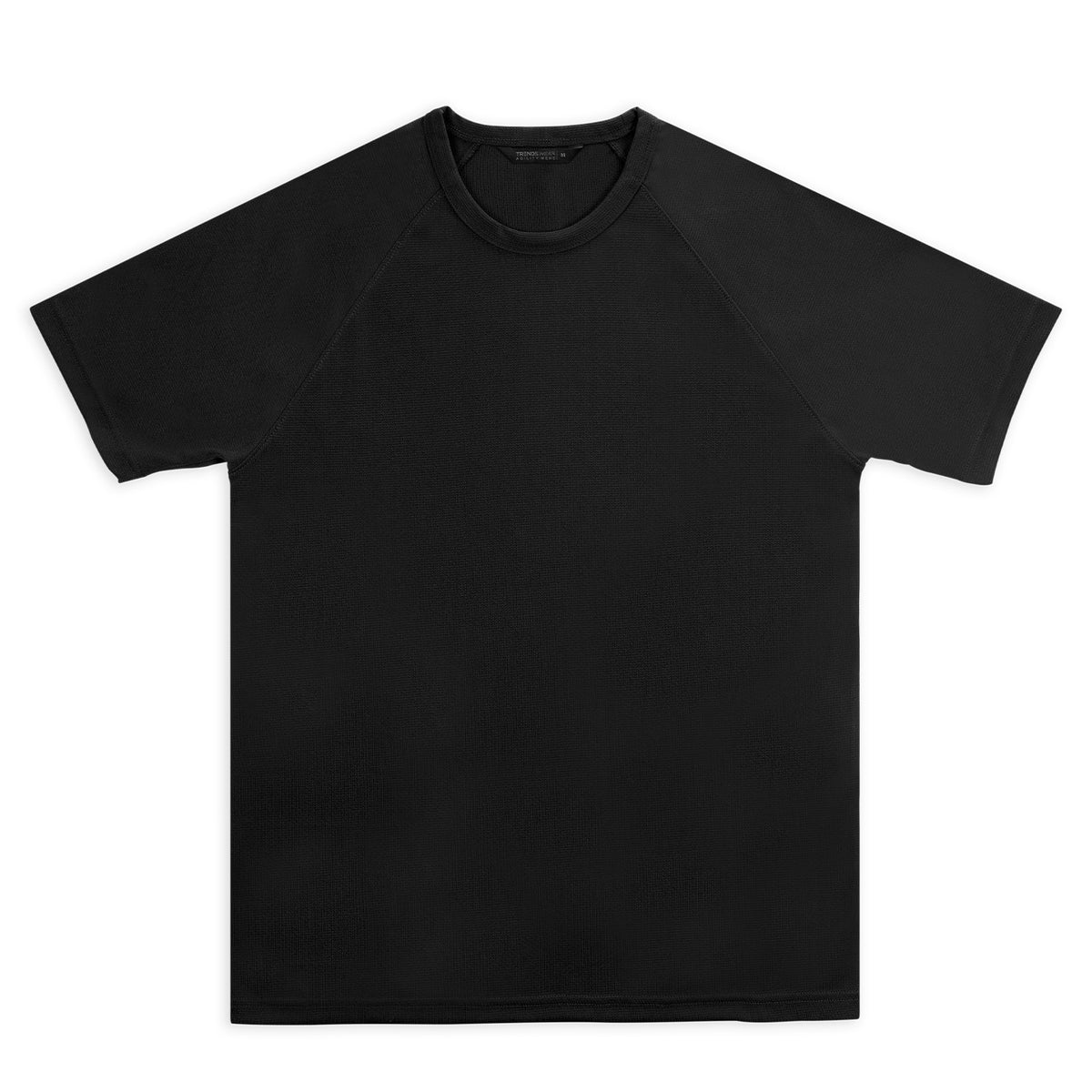 TRENDSWEAR Agility Mens Sports T-Shirt - Black