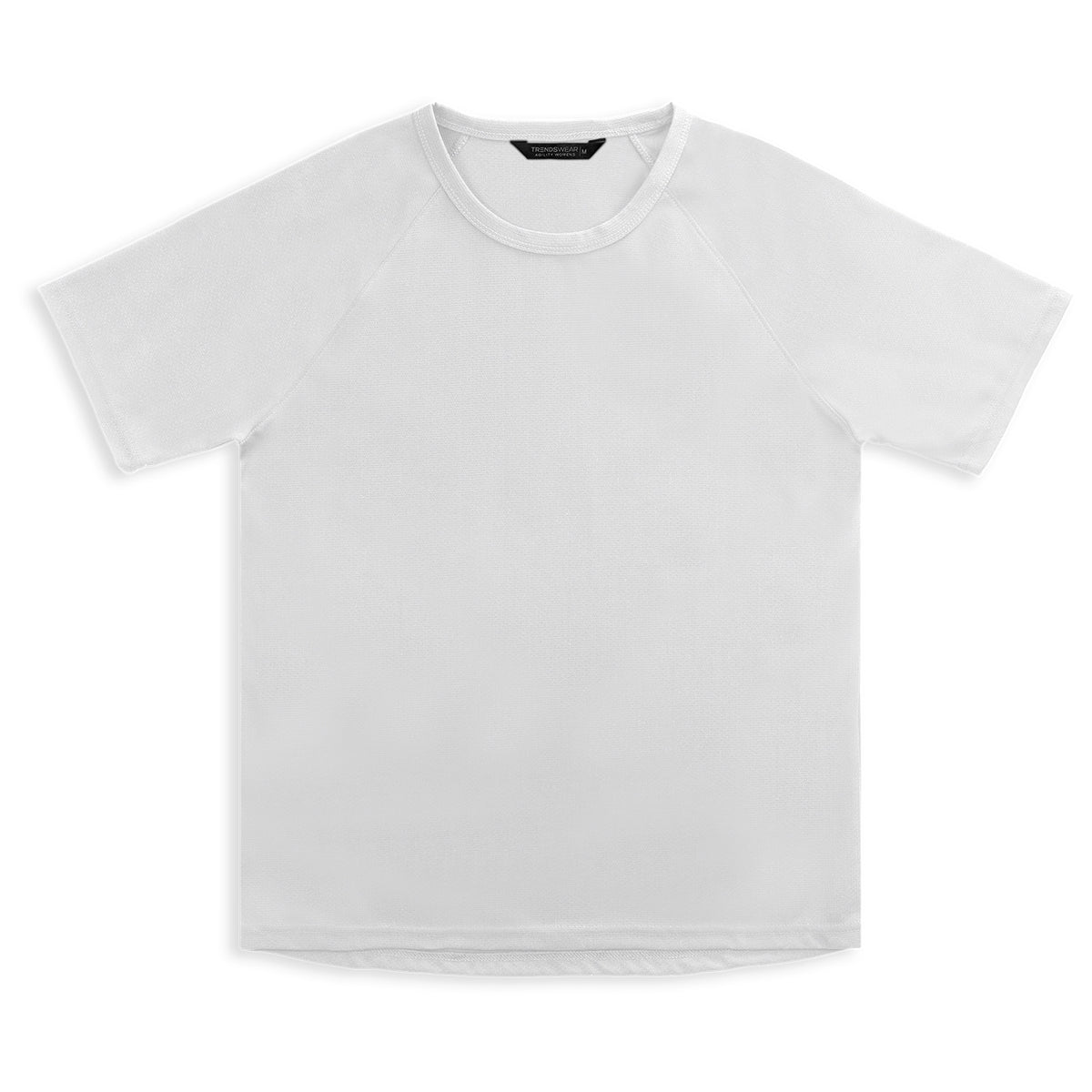 TRENDSWEAR Agility Womens Sports T-Shirt - White