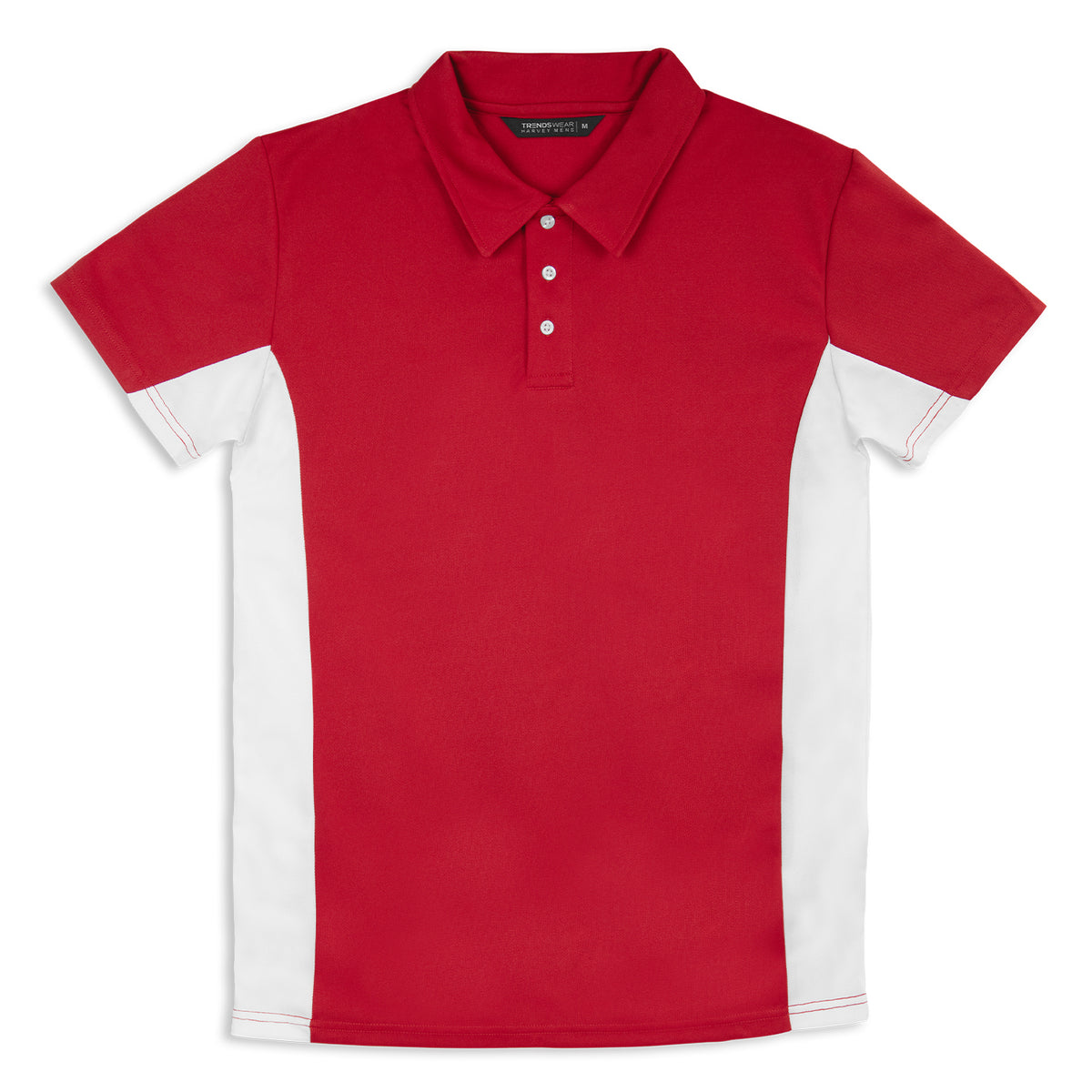 TRENDSWEAR Harvey Mens Polo - Red