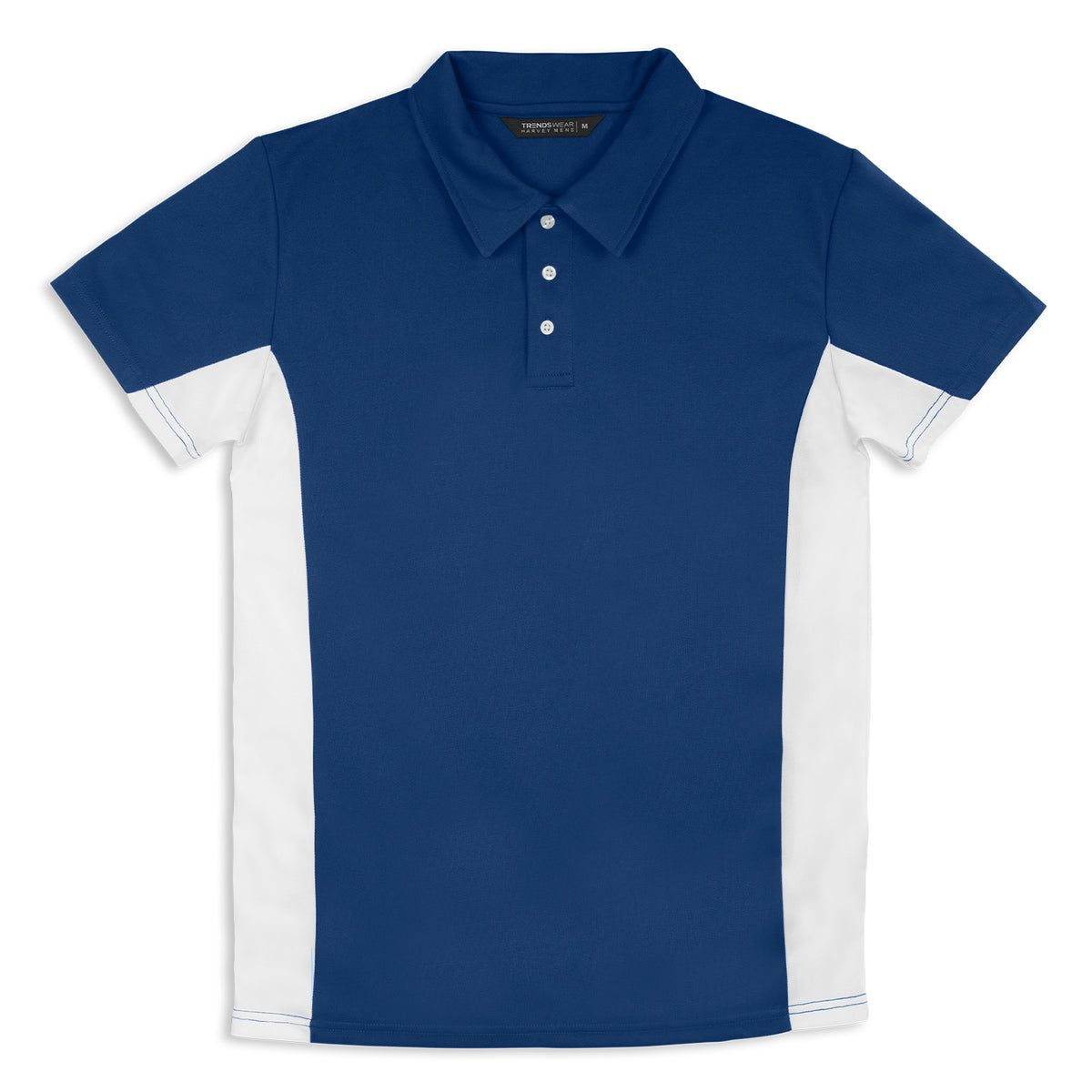 TRENDSWEAR Harvey Mens Polo - Royal Blue