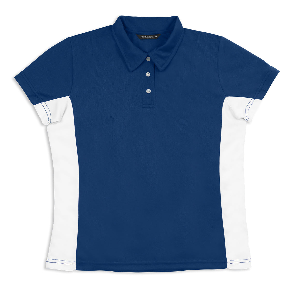 TRENDSWEAR Harvey Womens Polo - Royal Blue