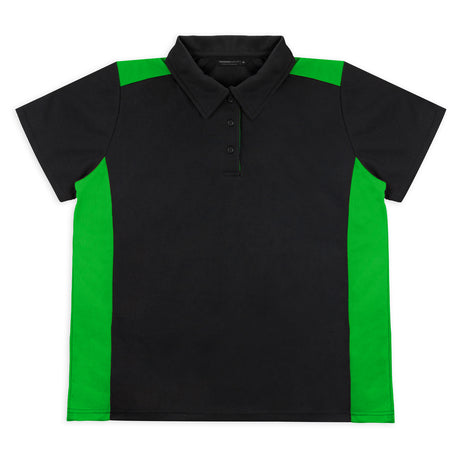 TRENDSWEAR  Apex Womens Polo - Bright Green