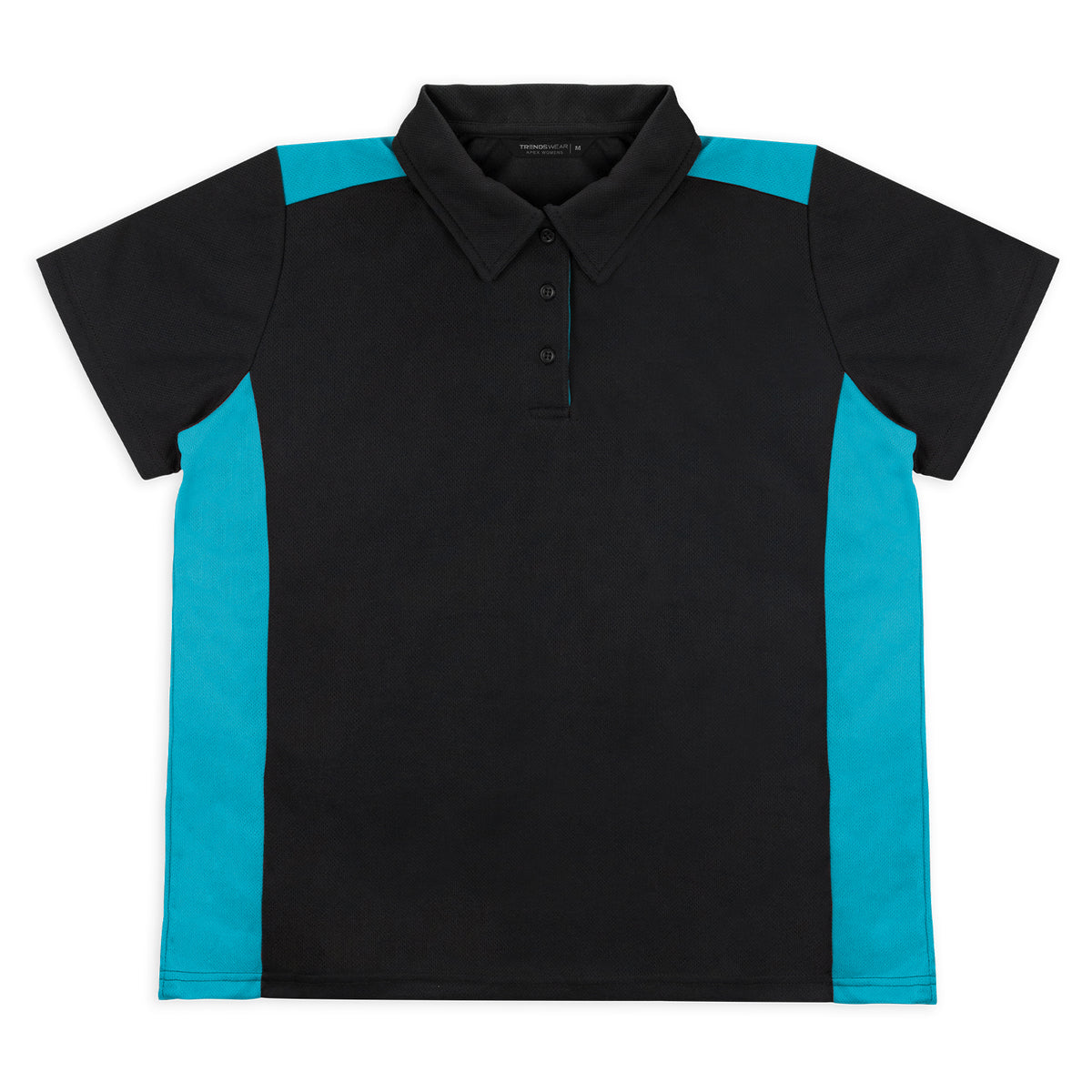 TRENDSWEAR  Apex Womens Polo - Cyan