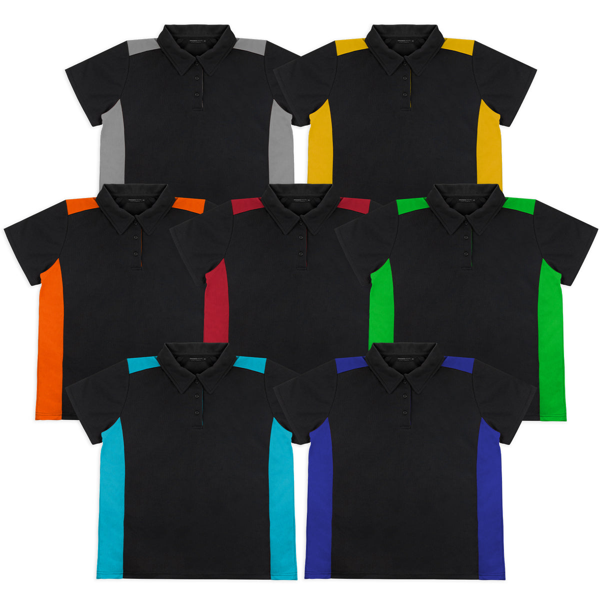 TRENDSWEAR  Apex Womens Polo - Colour Range