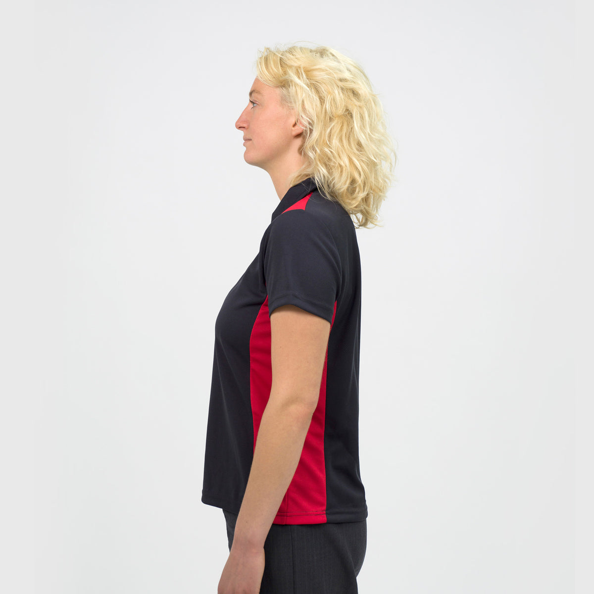 TRENDSWEAR  Apex Womens Polo - Side