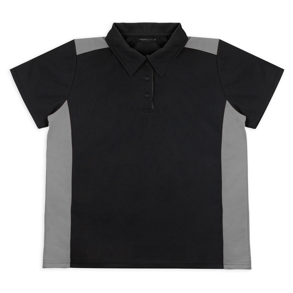 TRENDSWEAR  Apex Womens Polo - Grey
