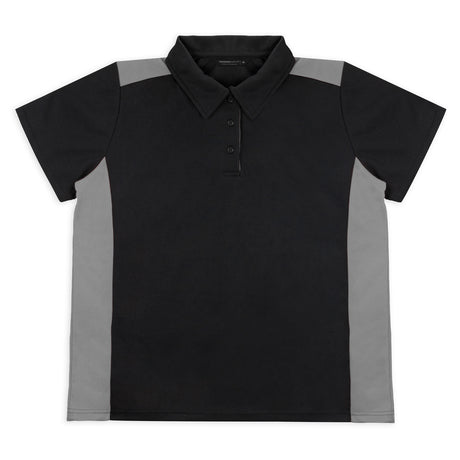 TRENDSWEAR  Apex Womens Polo - Grey