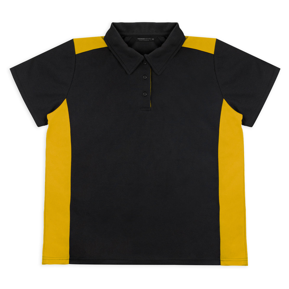 TRENDSWEAR  Apex Womens Polo - Gold