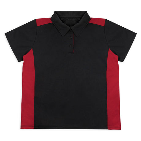 TRENDSWEAR  Apex Womens Polo - Red